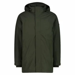 Parka imbottito da uomo con cappuccio