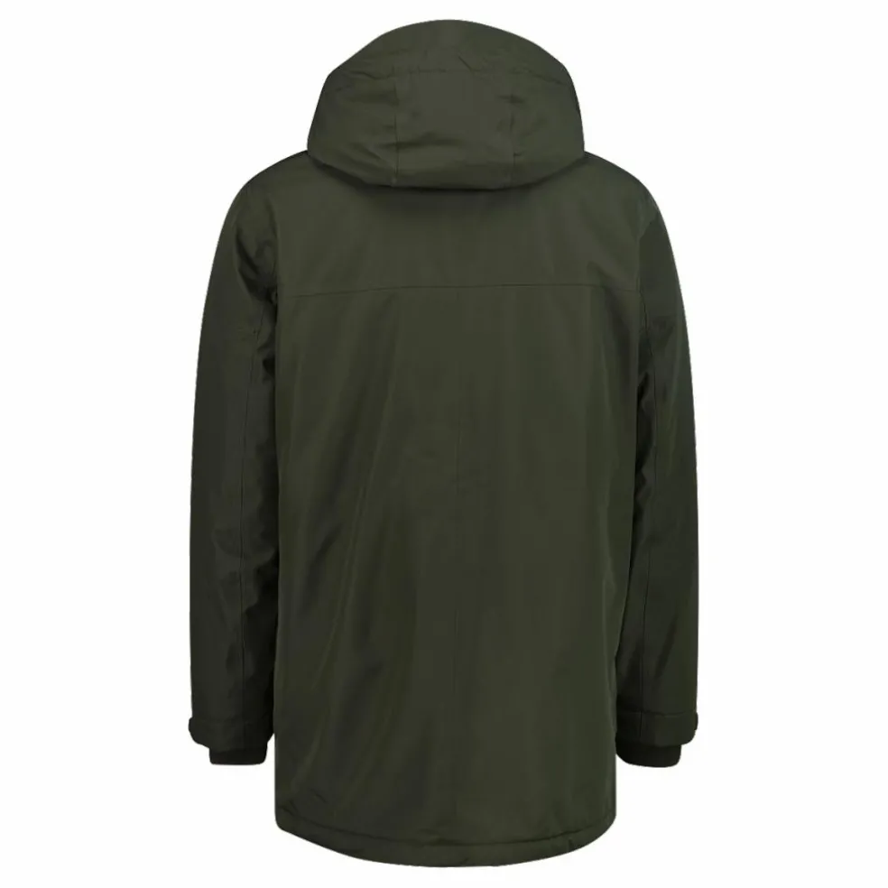 Parka imbottito da uomo con cappuccio