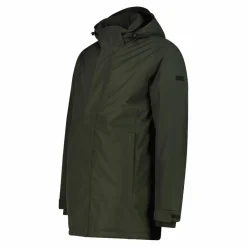 Parka imbottito da uomo con cappuccio