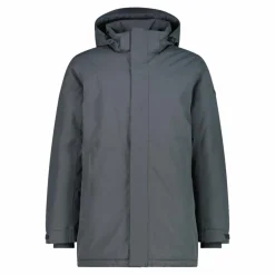 Parka imbottito da uomo con cappuccio