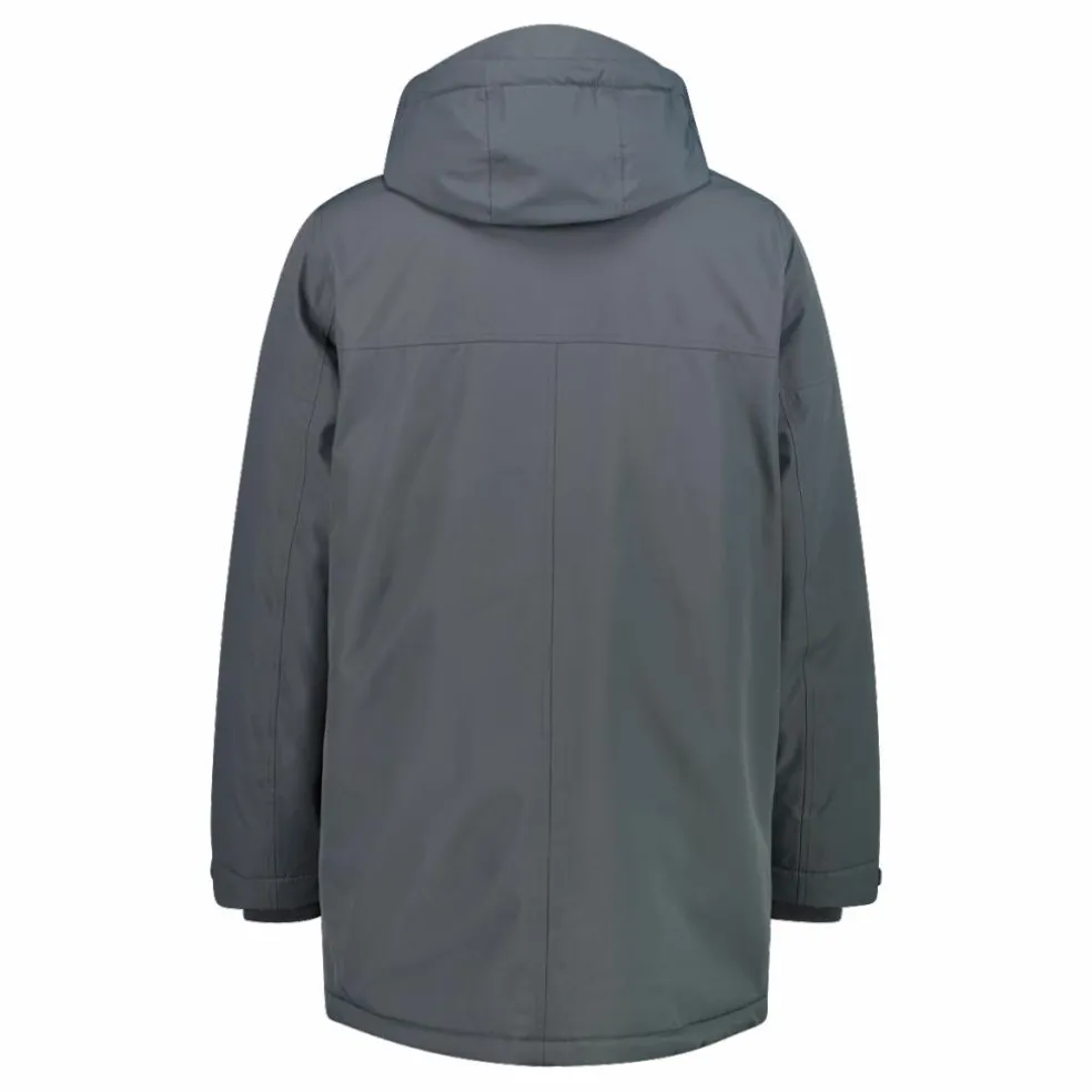 Parka imbottito da uomo con cappuccio