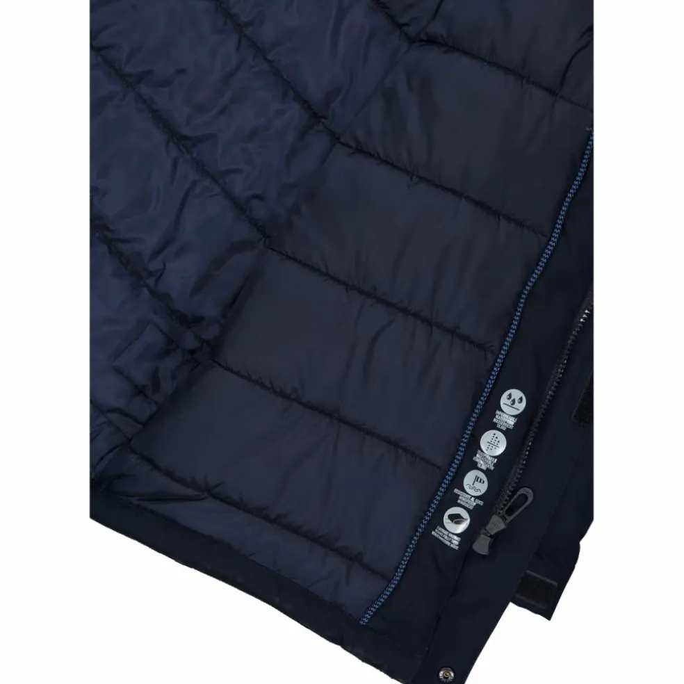 Parka imbottito da uomo con cappuccio