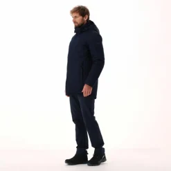 Parka imbottito da uomo con cappuccio