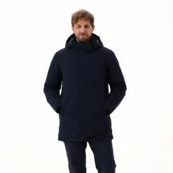 Parka imbottito da uomo con cappuccio