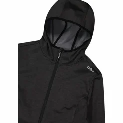 Parka in softshell da donna con cappuccio melange