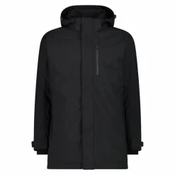 Parka in softshell imbottito da uomo