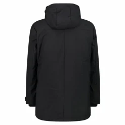 Parka in softshell imbottito da uomo