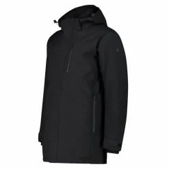 Parka in softshell imbottito da uomo