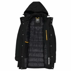 Parka in softshell imbottito da uomo
