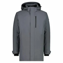 Parka in softshell imbottito da uomo