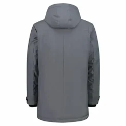 Parka in softshell imbottito da uomo