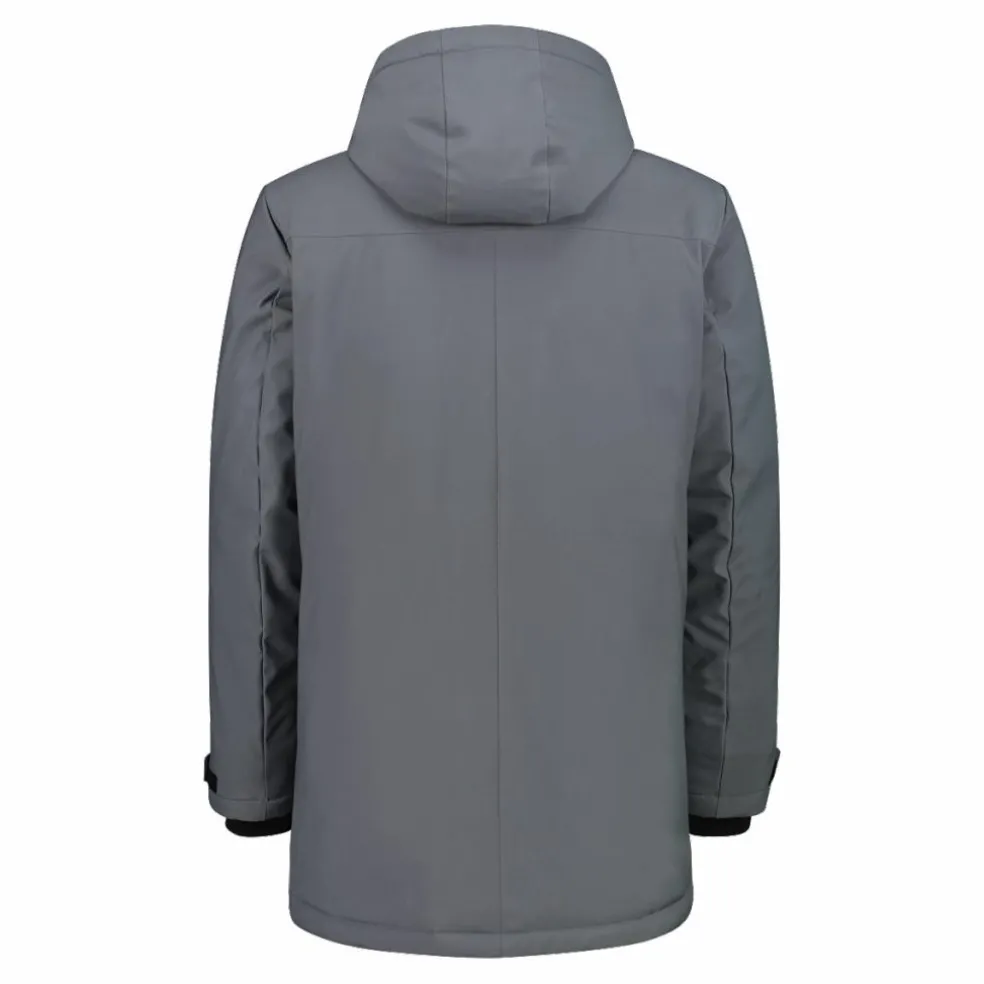 Parka in softshell imbottito da uomo