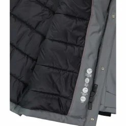 Parka in softshell imbottito da uomo
