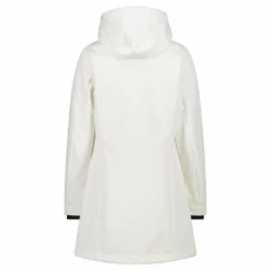 Parka sofshell da donna in pelliccetta