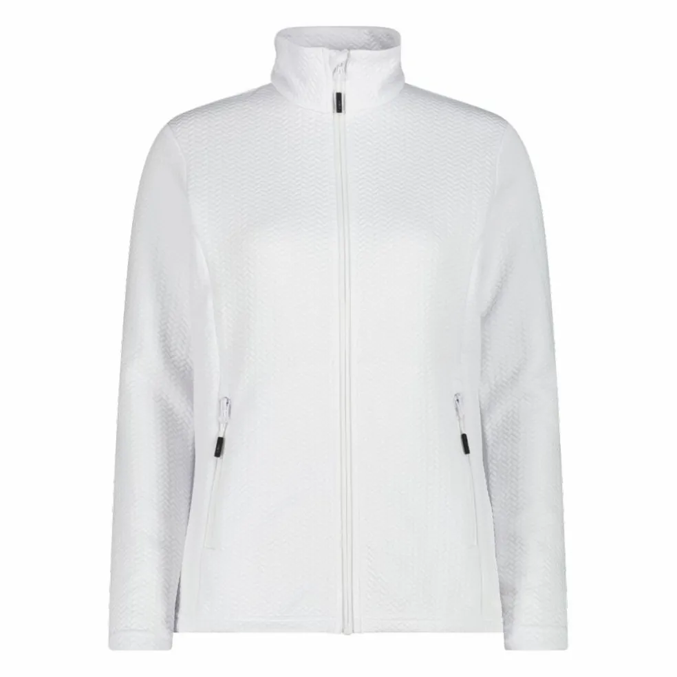 Pile elasticizzato da donna con stampa jacquard