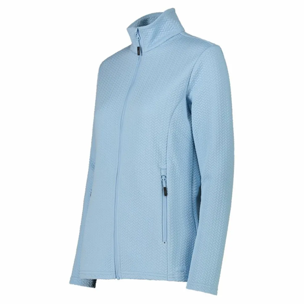 Pile elasticizzato da donna con stampa jacquard