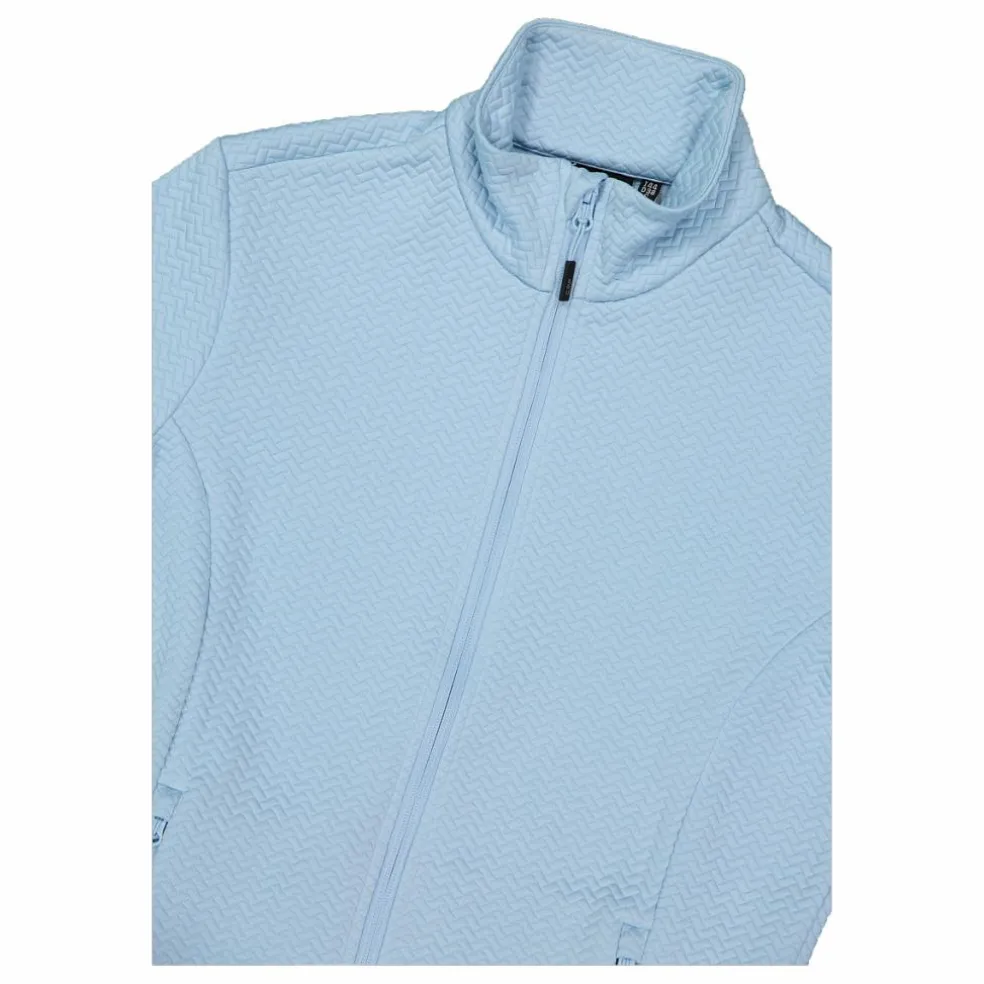 Pile elasticizzato da donna con stampa jacquard