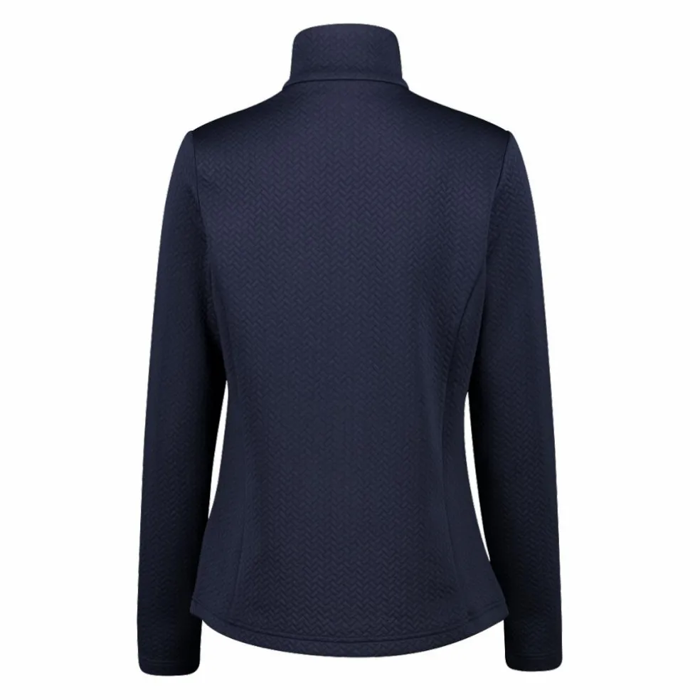 Pile elasticizzato da donna con stampa jacquard