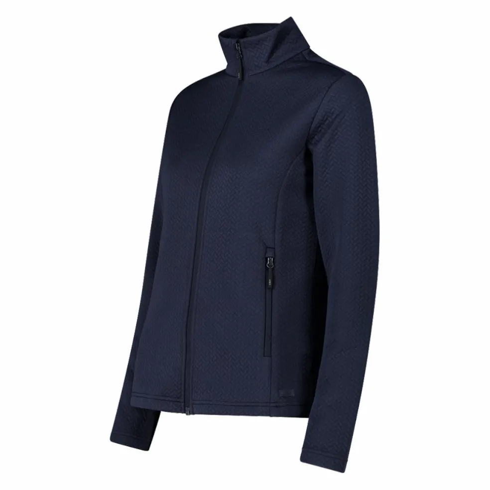 Pile elasticizzato da donna con stampa jacquard