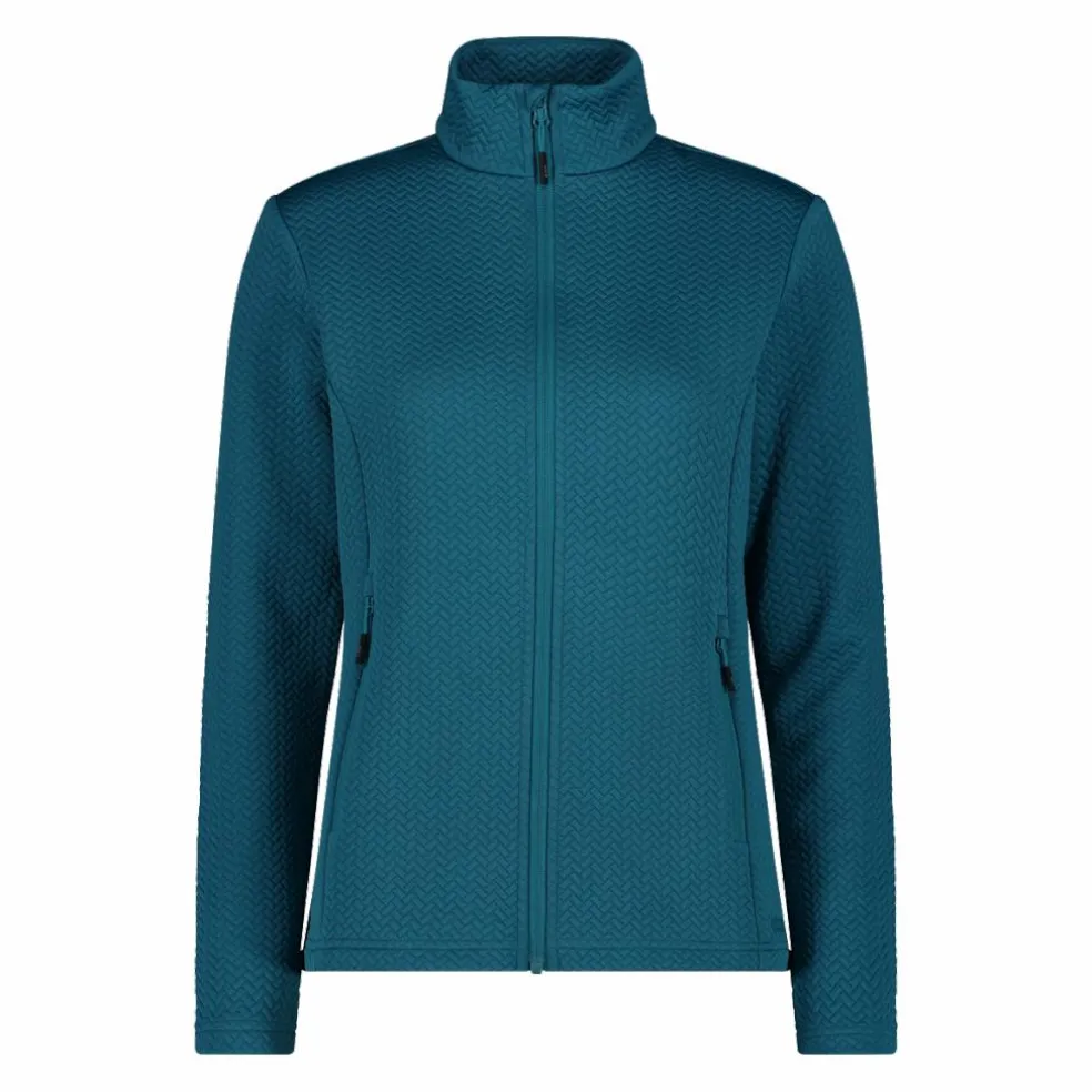 Pile elasticizzato da donna con stampa jacquard