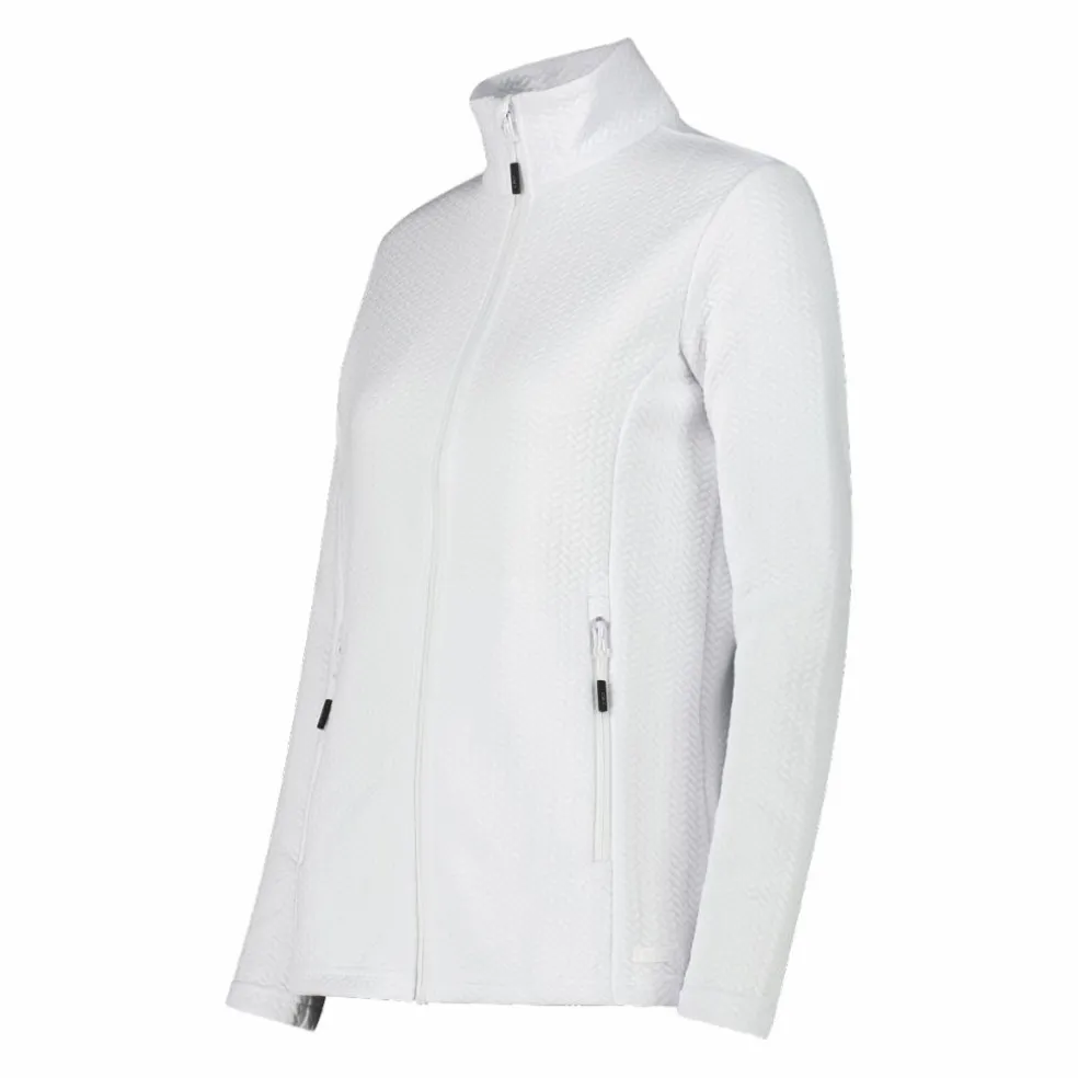 Pile elasticizzato da donna con stampa jacquard