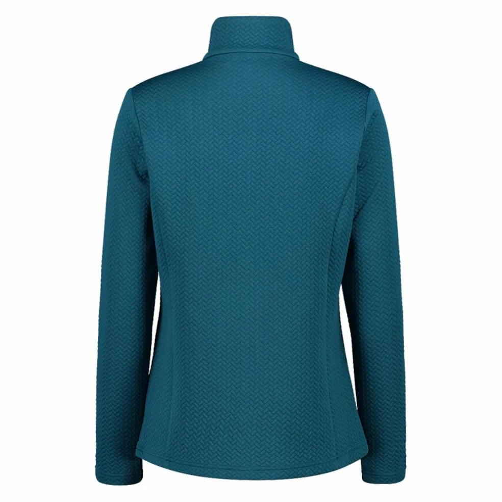 Pile elasticizzato da donna con stampa jacquard