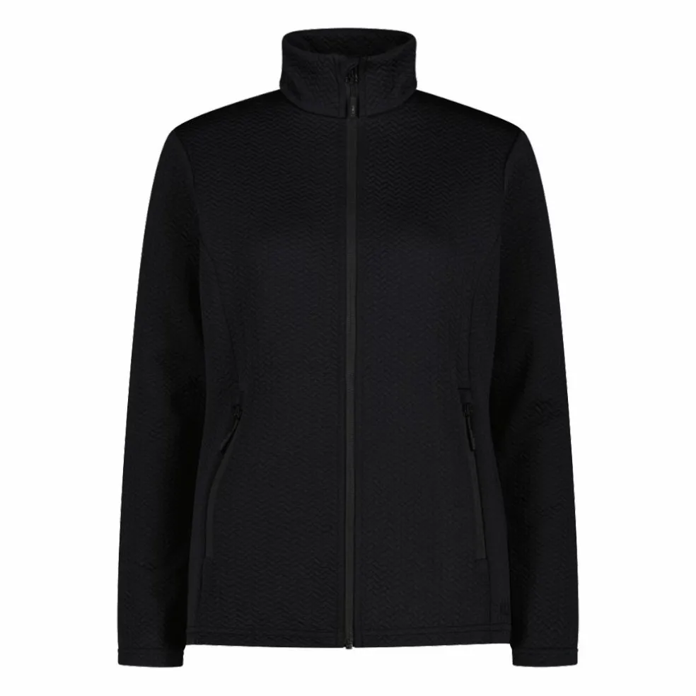 Pile elasticizzato da donna con stampa jacquard