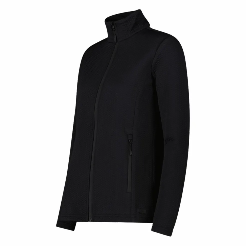 Pile elasticizzato da donna con stampa jacquard