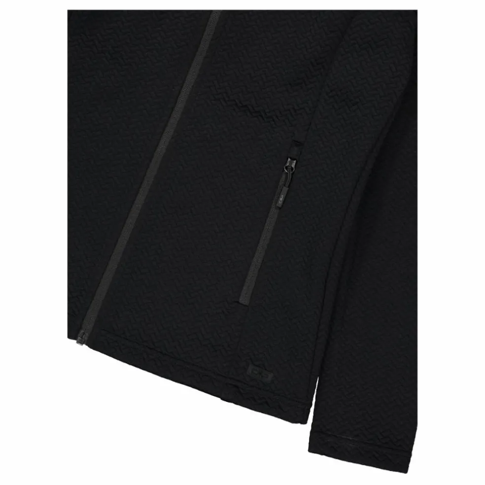 Pile elasticizzato da donna con stampa jacquard