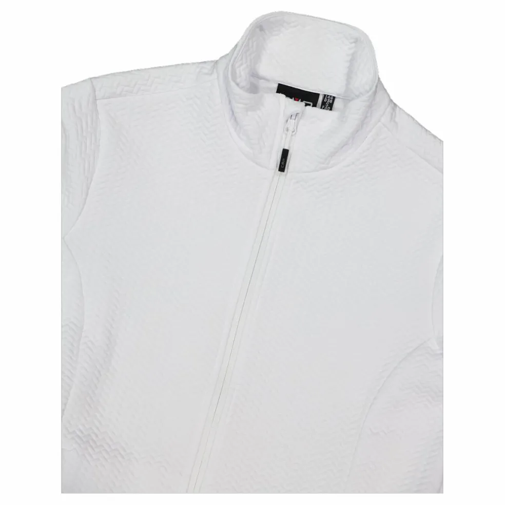 Pile elasticizzato da donna con stampa jacquard
