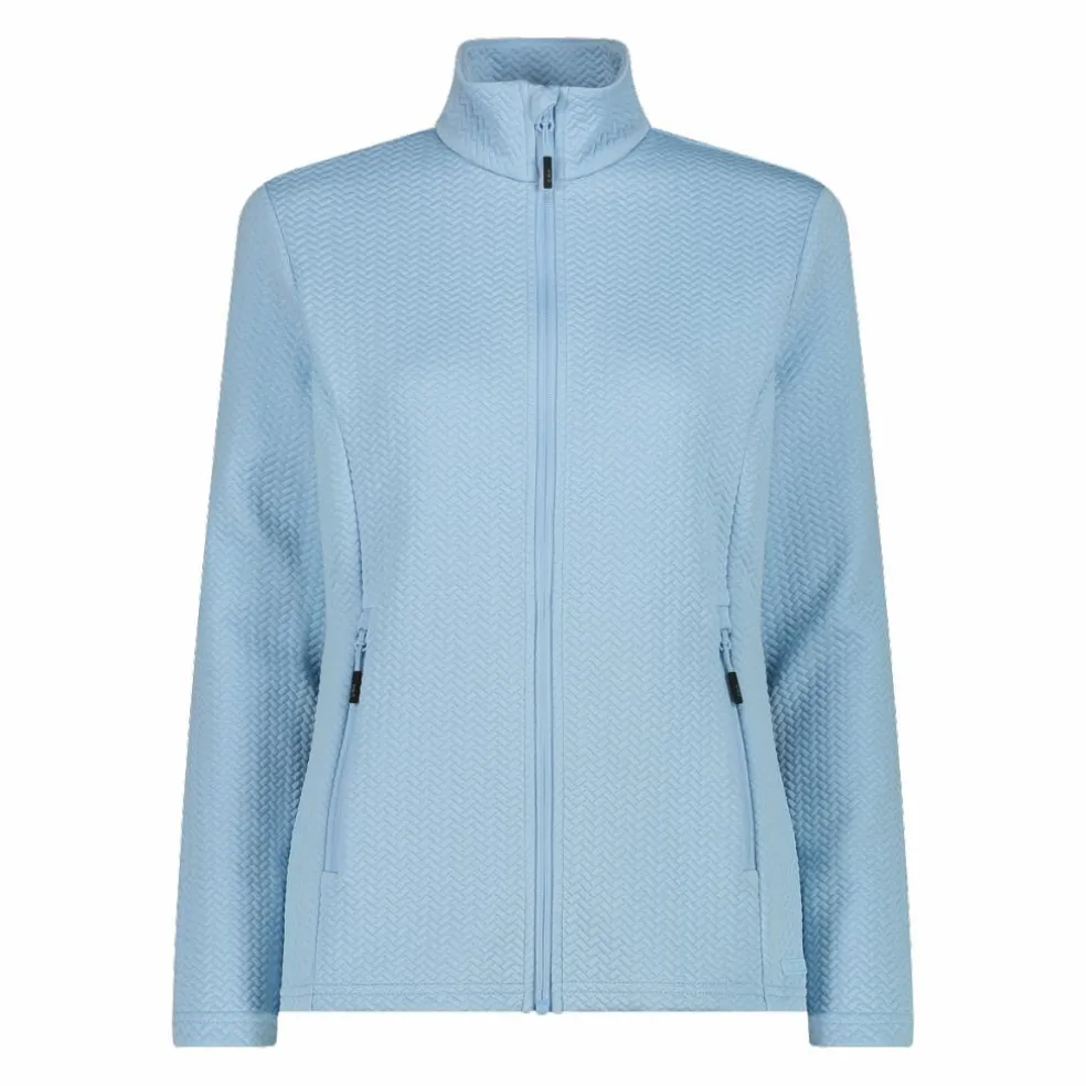 Pile elasticizzato da donna con stampa jacquard