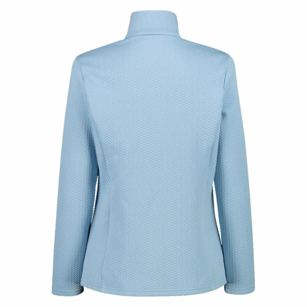Pile elasticizzato da donna con stampa jacquard