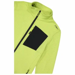 Pile Grid Tech con zip da donna