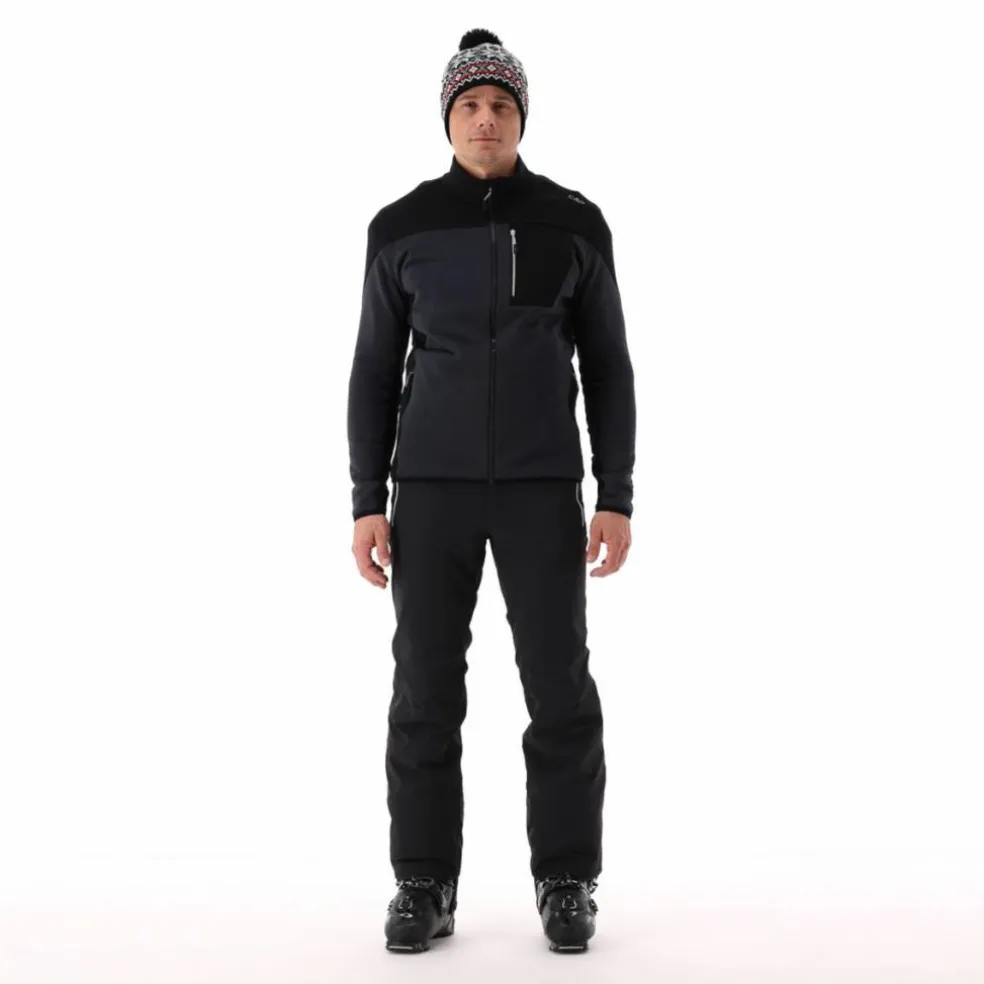 Pile Grid Tech da uomo in block color