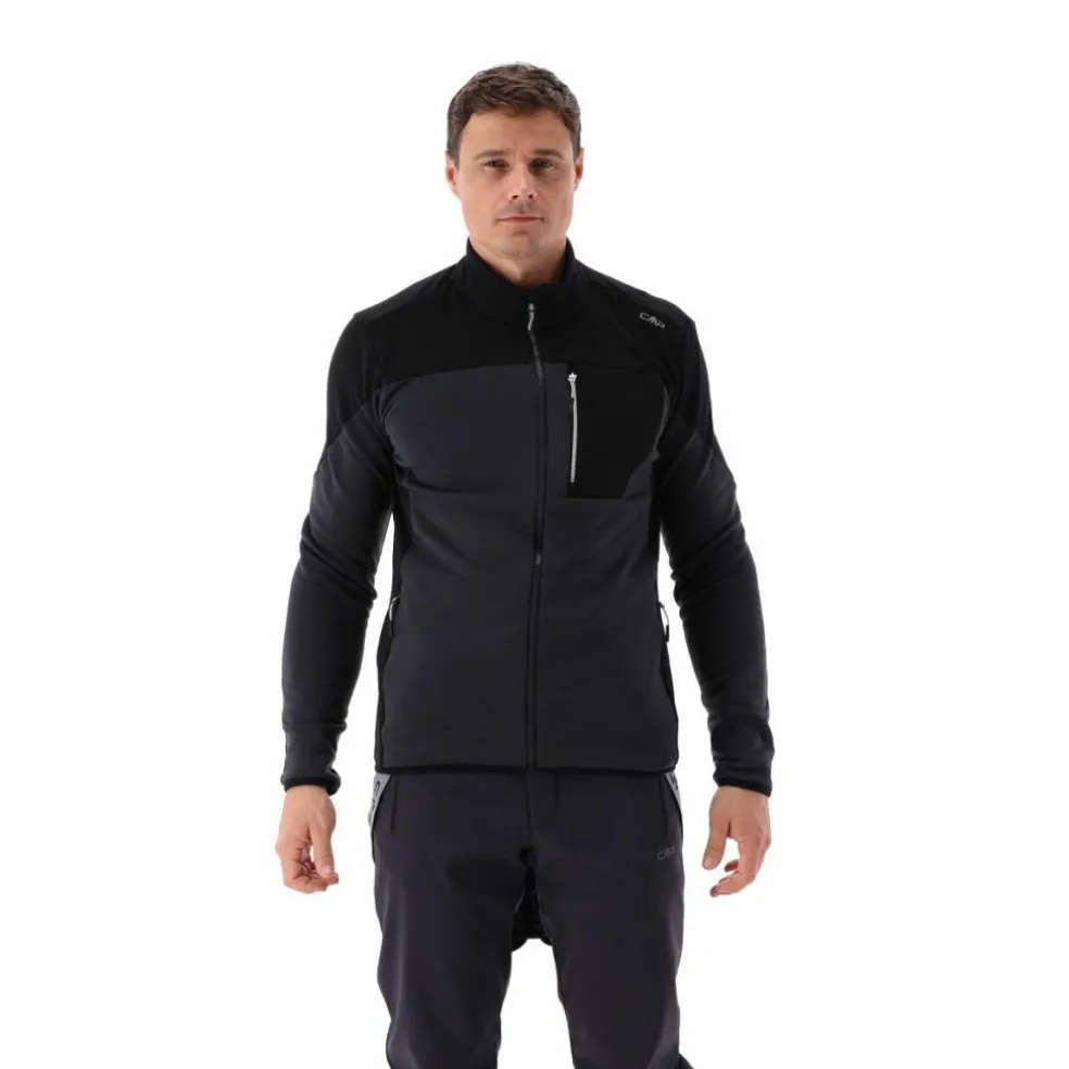 Pile Grid Tech da uomo in block color