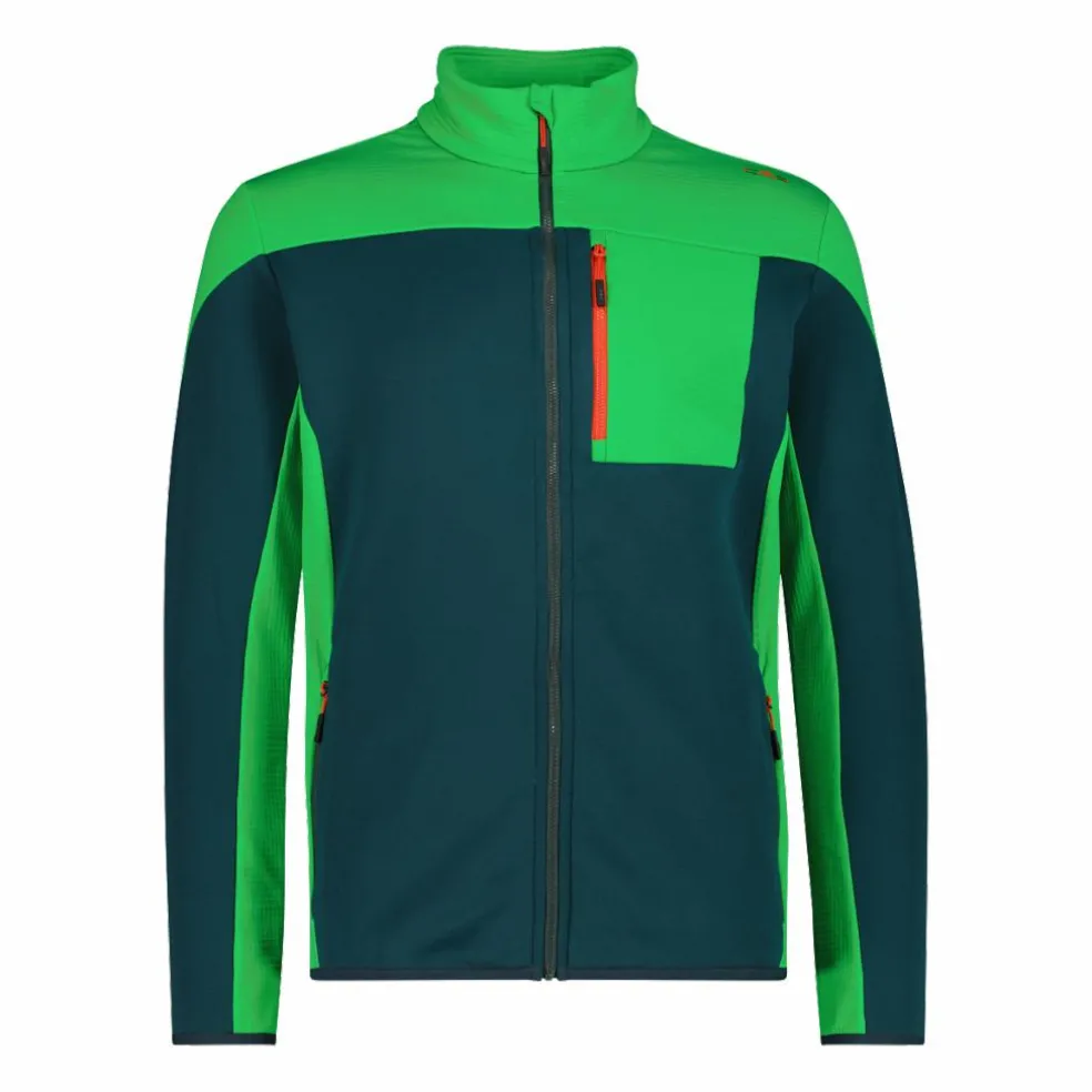Pile Grid Tech da uomo in block color
