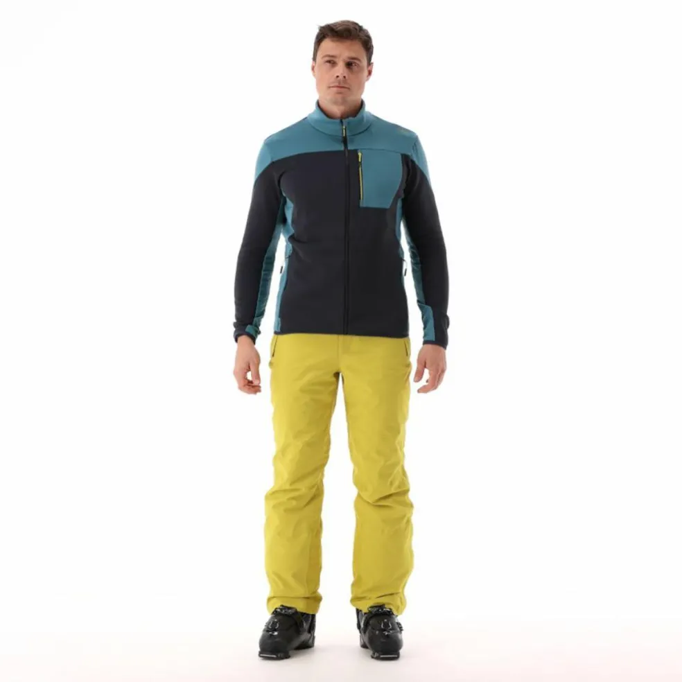 Pile Grid Tech da uomo in block color