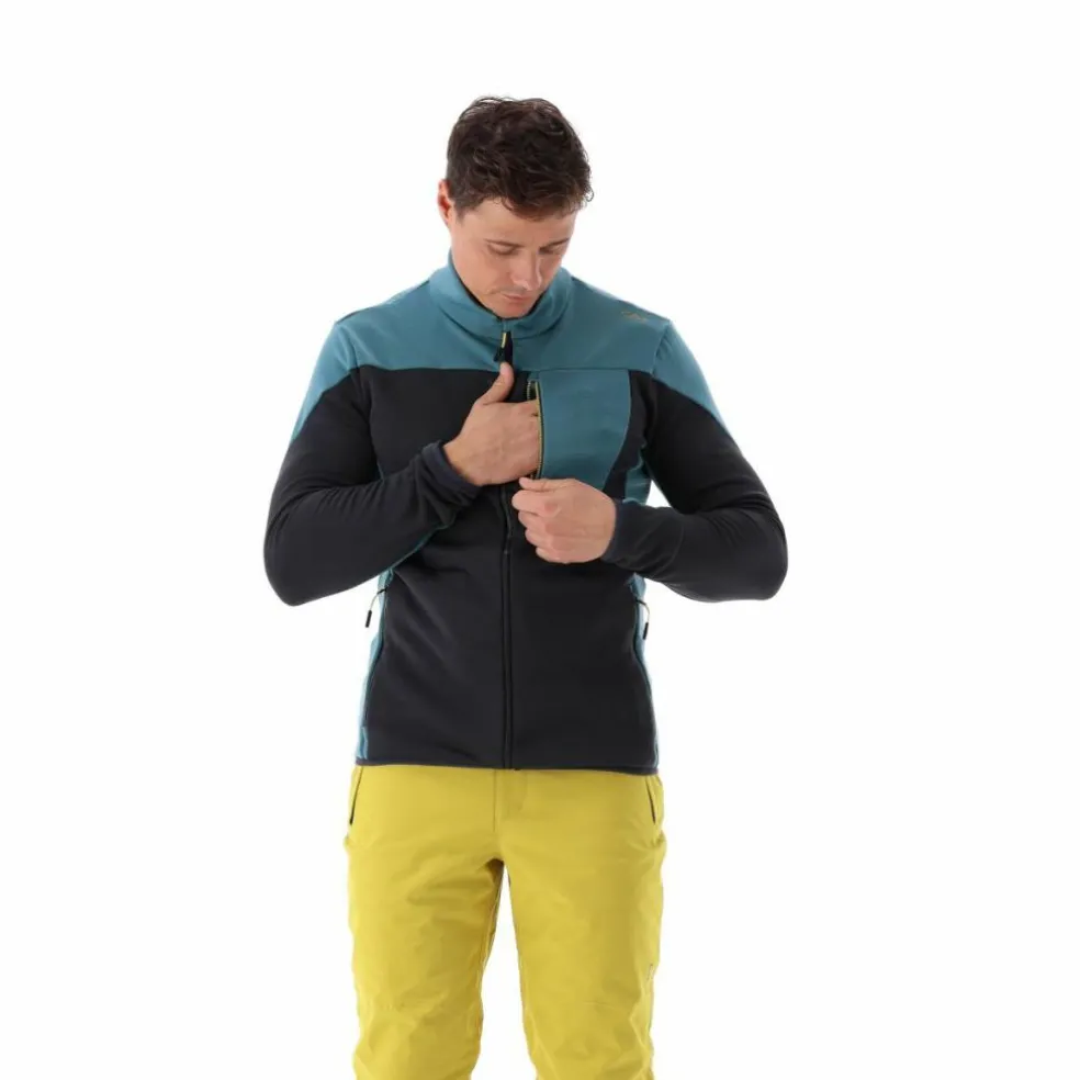 Pile Grid Tech da uomo in block color