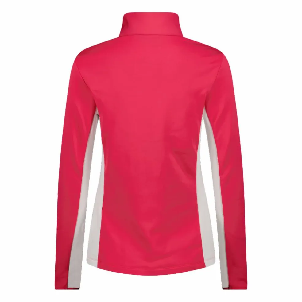 Pile in Stretch Performance da donna con dettagli a contrasto