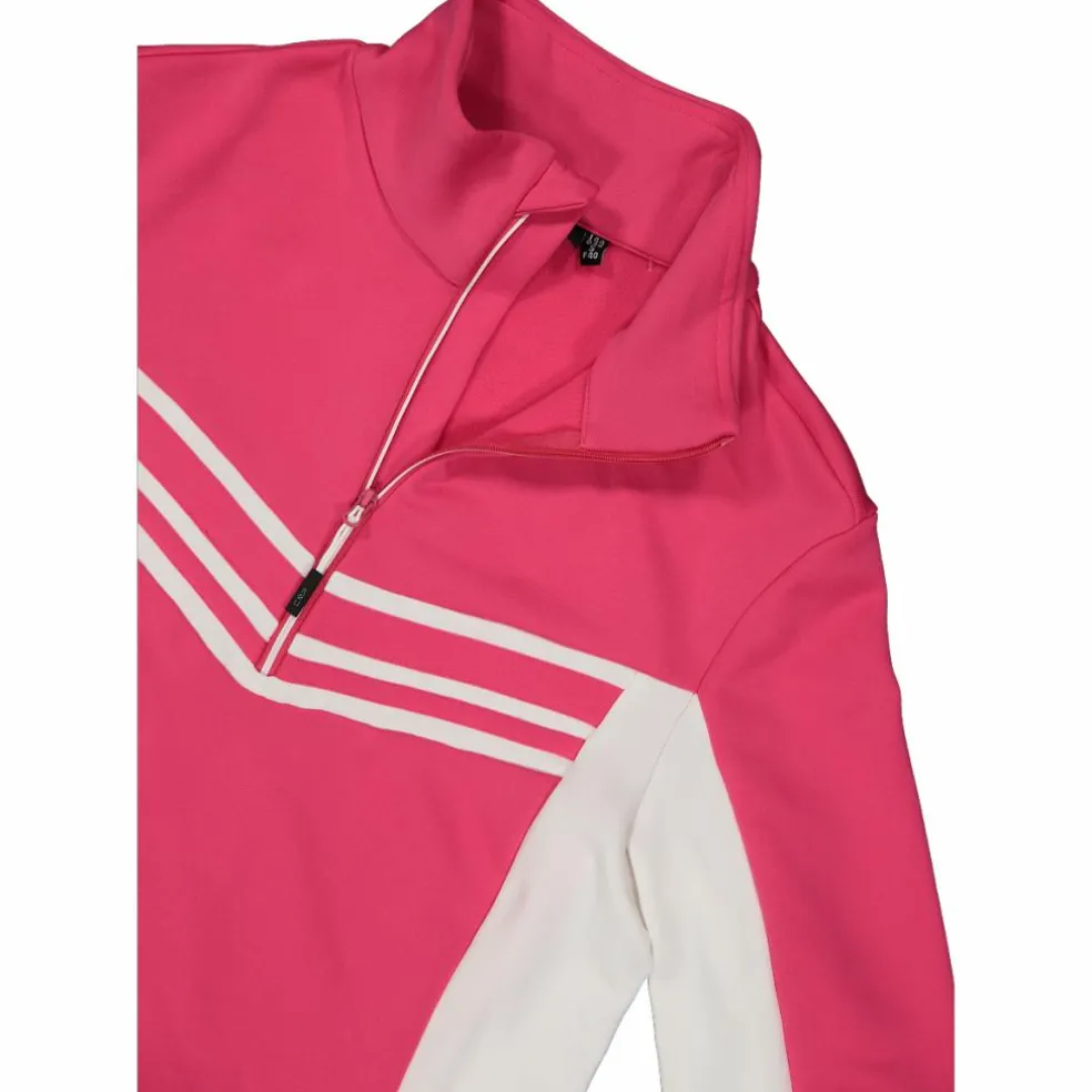 Pile in Stretch Performance da donna con dettagli a contrasto