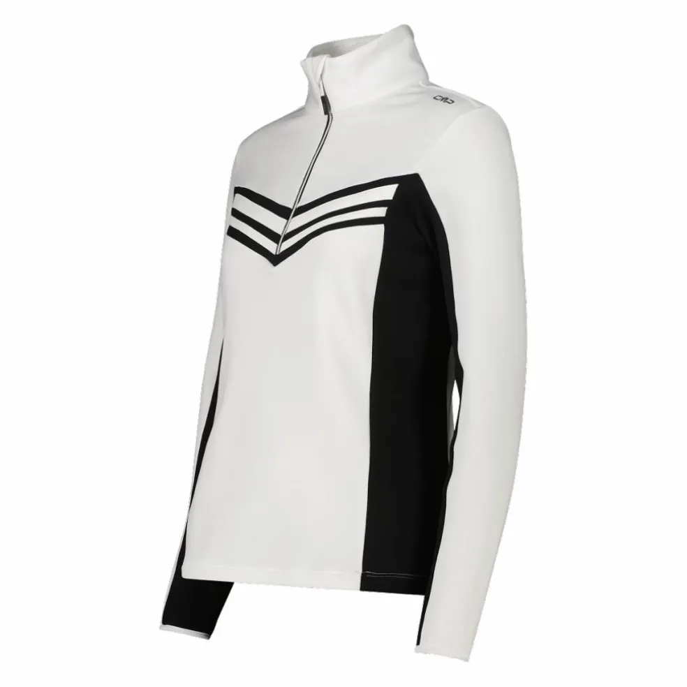 Pile in Stretch Performance da donna con dettagli a contrasto