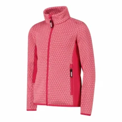 Pile knit tech da bambina