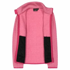 Pile knit tech da bambina