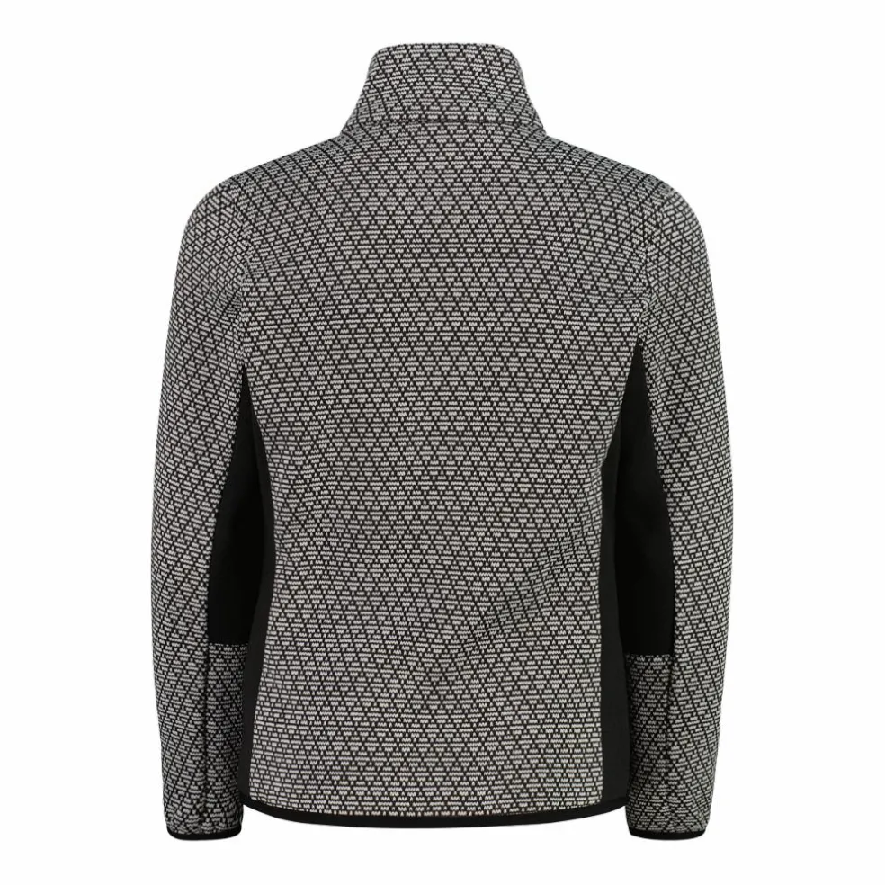 Pile knit tech da bambina