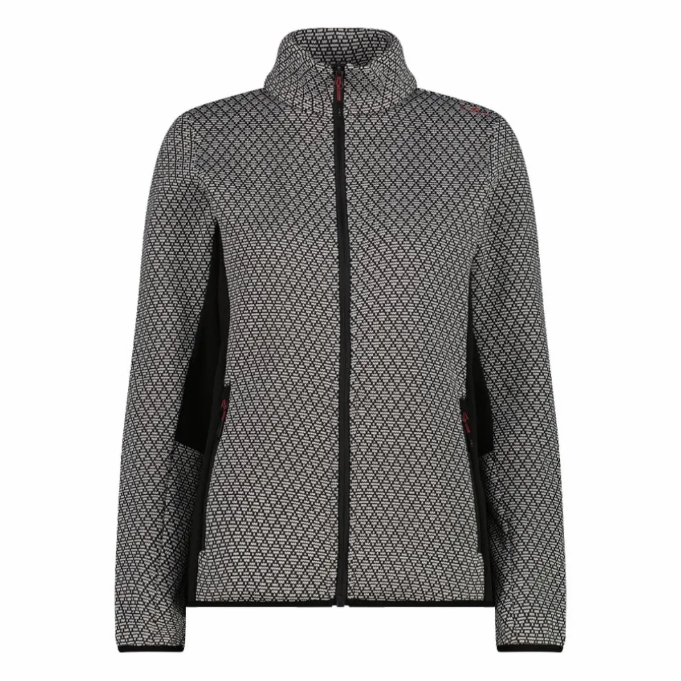 Pile knit tech da donna