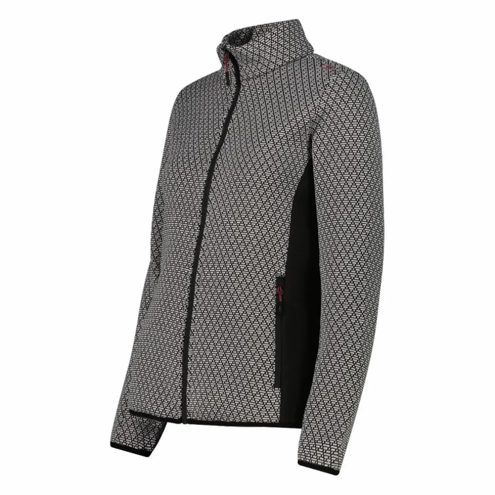 Pile knit tech da donna