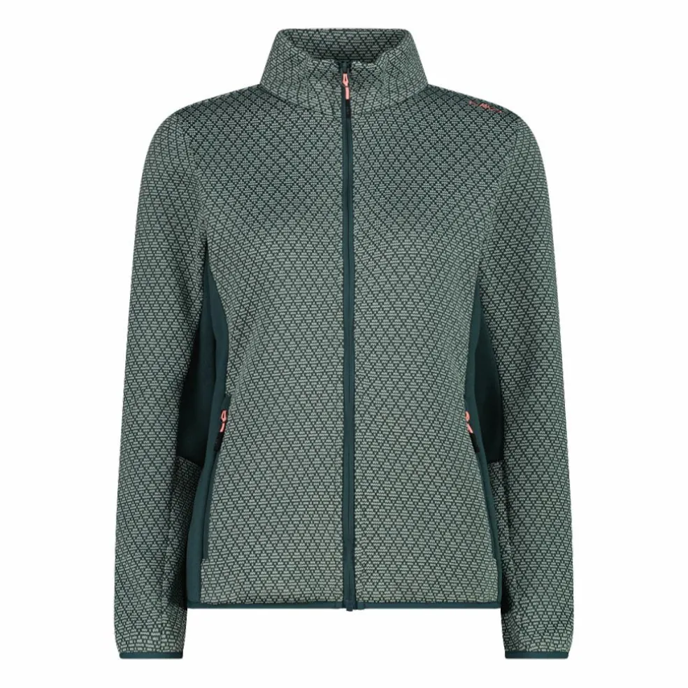 Pile knit tech da donna
