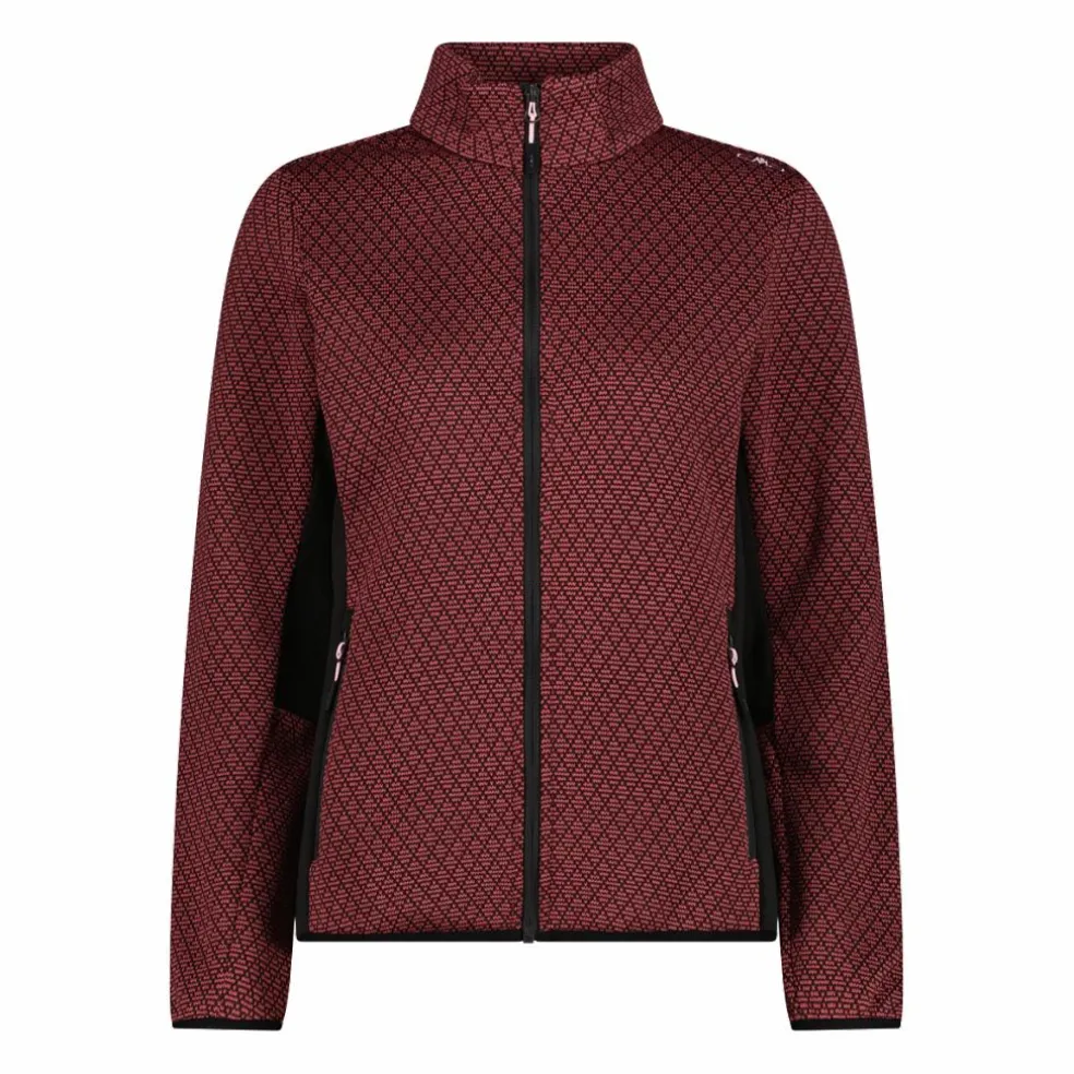 Pile knit tech da donna