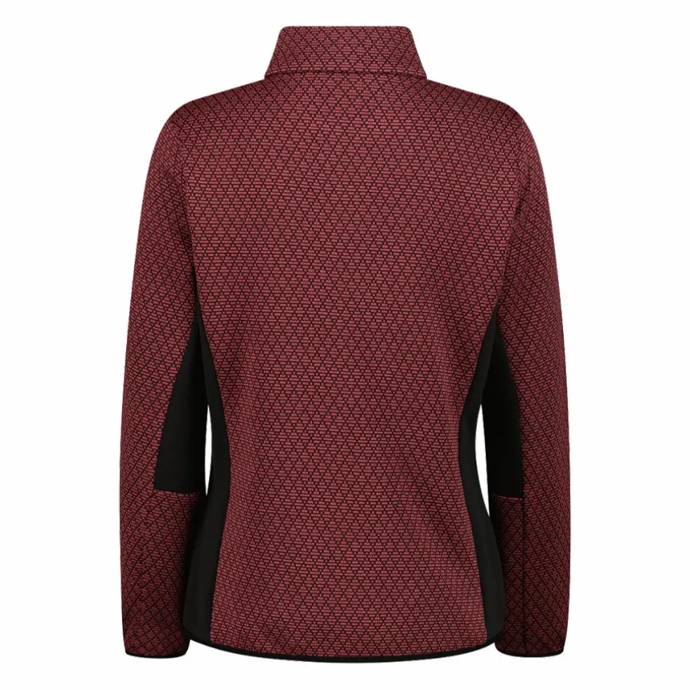 Pile knit tech da donna