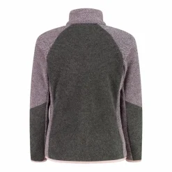Pile Knit Tech melange da bambina nido d'ape
